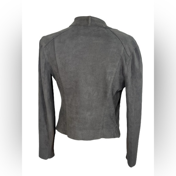 Blank NYC Faux Suede Drape Front Jacket  Size XS - Picture 4 of 14